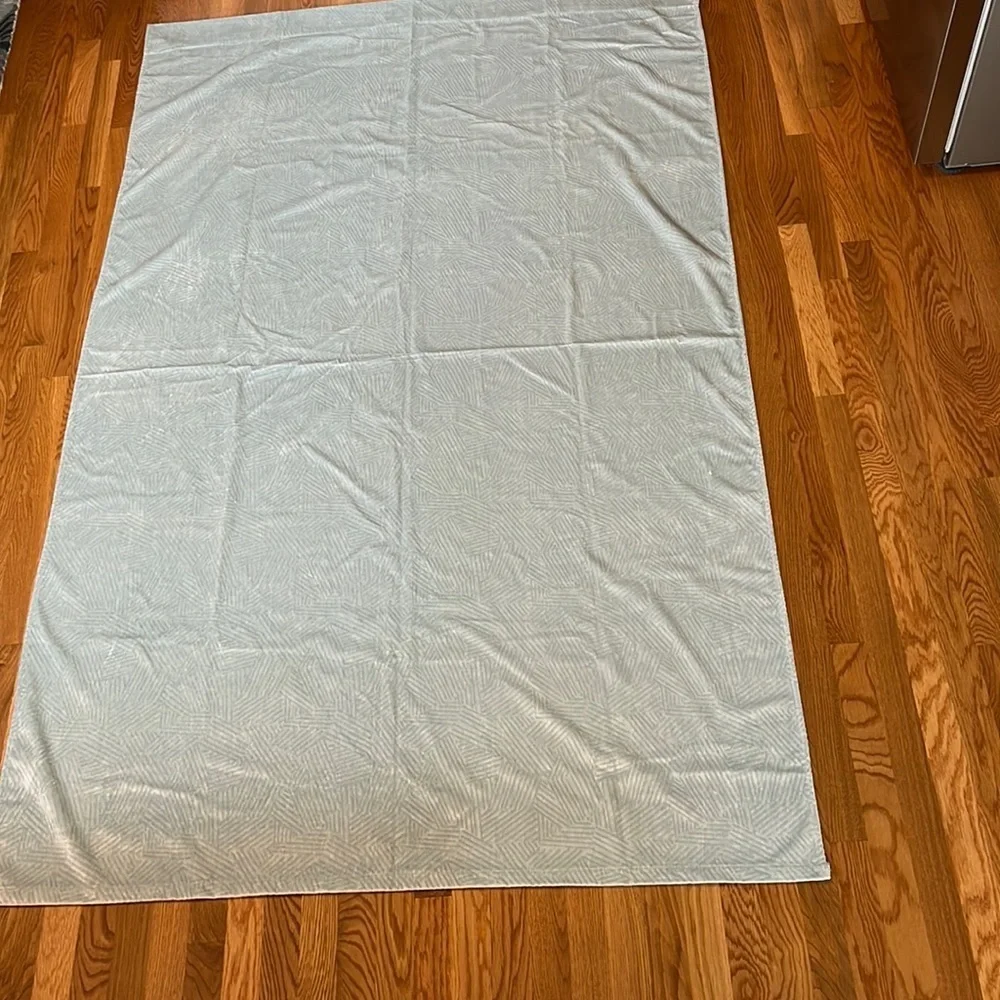 New Anthropologie Raquel Curtain light blue